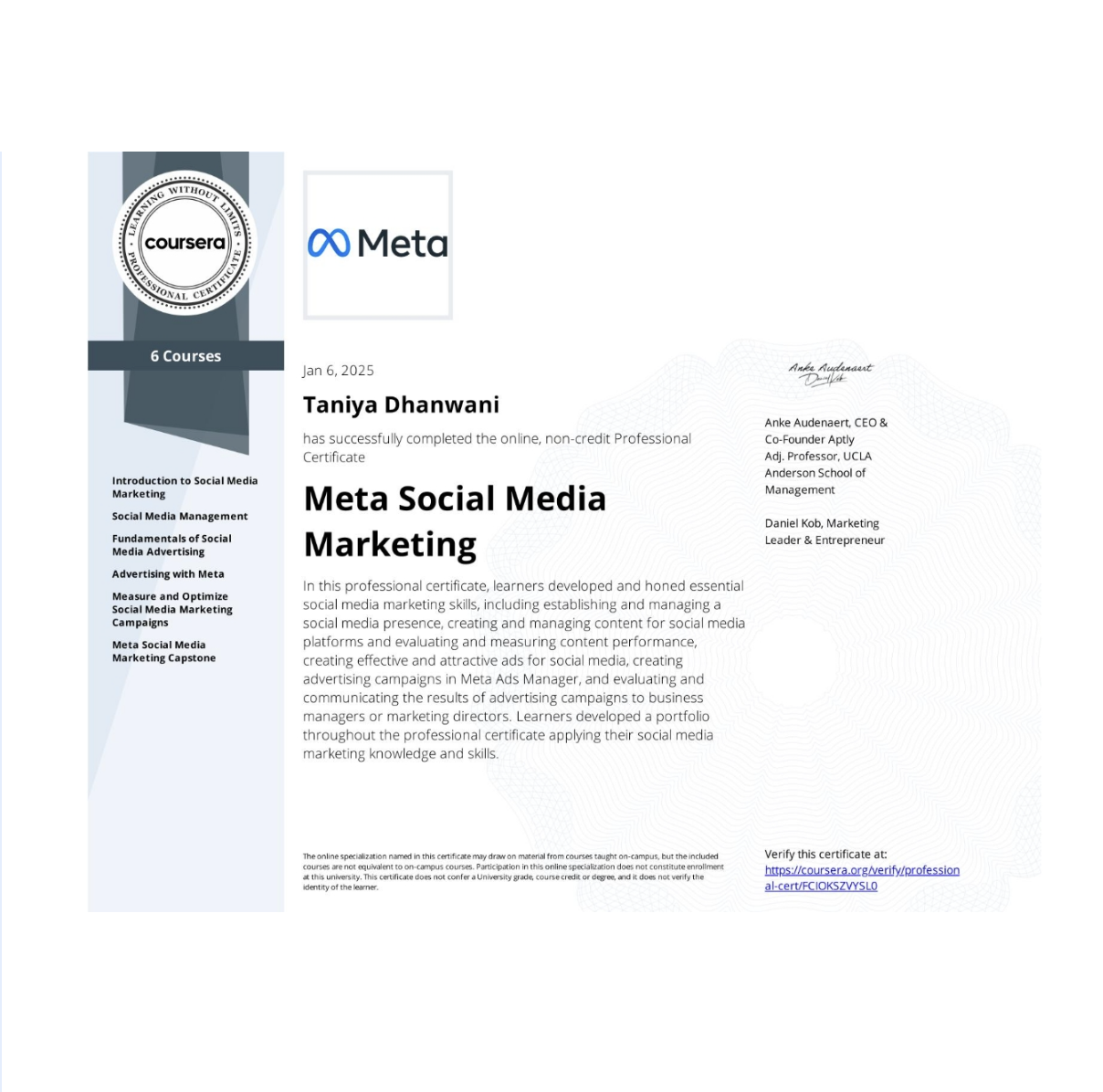 Meta Social Media Marketing